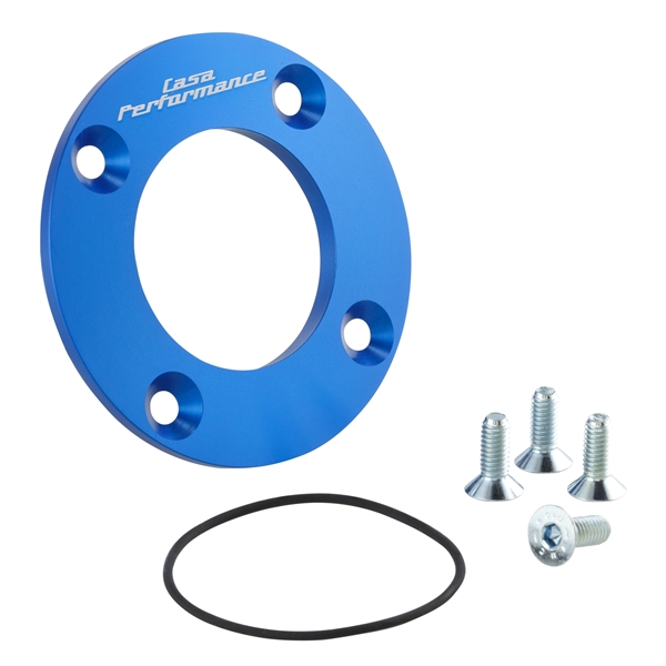 Abdeckung CasaPerformance Lager Kurbelwelle, Kupplungsseite fuer Lambretta 125 LI/LIS/DL/GP/150 LI/LIS/SX/DL/GP/175 TV 2°-3°/200 TV/SX/DL/GP fuer Lambretta 125 LI/LIS/DL/GP/150 LI/LIS/SX/DL/GP/175 TV 2°-3°/200 TV/SX/DL/GP