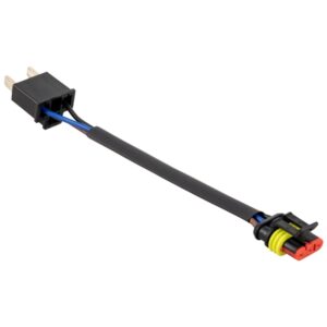 Adapterkabel SIP zur Umruestung auf PIAGGIO LED Scheinwerfer fuer Vespa Primavera/Sprint/GTS/GTS Super/GT/GT L 50-300ccm 2T/4T AC/LC fuer Vespa Primavera/Sprint/GTS/GTS Super/GT/GT L 50-300ccm 2T/4T AC/LC