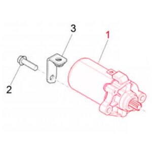 Anlasser PIAGGIO Motor fuer Vespa Primavera/Sprint 50ccm 3V 4T iGet fuer Vespa Primavera/Sprint 50ccm 3V 4T iGet