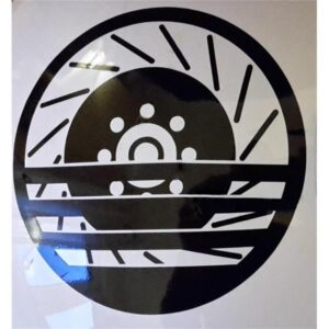 Aufkleber, Luefterrad