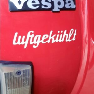 Aufkleber "luftgekühlt"