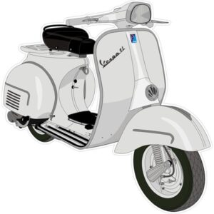 Aufkleber Motiv Vespa 150 GL