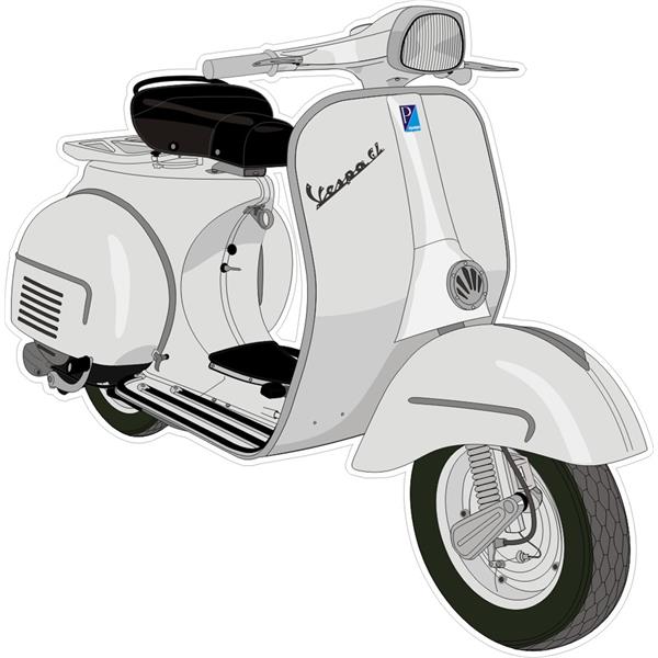 Aufkleber Motiv Vespa 150 GL