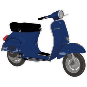 Aufkleber Motiv Vespa ET3/Primavera