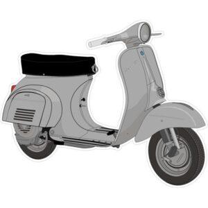 Aufkleber Motiv Vespa V50
