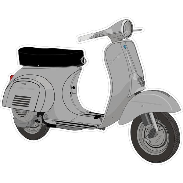 Aufkleber Motiv Vespa V50