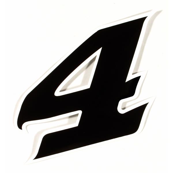 Aufkleber Startnummer "0"