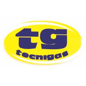 Aufkleber TECNIGAS Logo oval