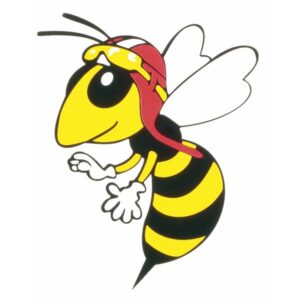 Aufkleber "Wespe"
