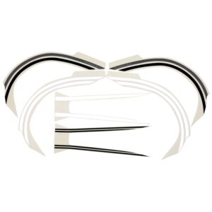 Aufkleberdekorset PIAGGIO "Elegance" fuer Vespa Primavera 50-150ccm 2T/4T fuer Vespa Primavera 50-150ccm 2T/4T