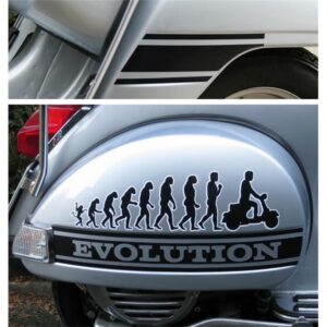 Aufkleberset "Evolution"