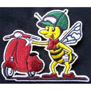 Aufnaeher Motiv Vespa Wespe