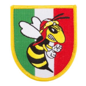 Aufnaeher "Wappen boese Wespe", Italien