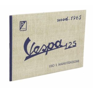 Bedienungsanleitung PIAGGIO fuer Vespa 125 - 150 Super 1965