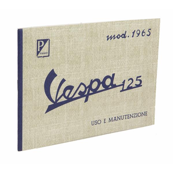 Bedienungsanleitung PIAGGIO fuer Vespa 125 - 150 Super 1965
