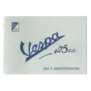 Bedienungsanleitung PIAGGIO fuer Vespa 125 1951/52