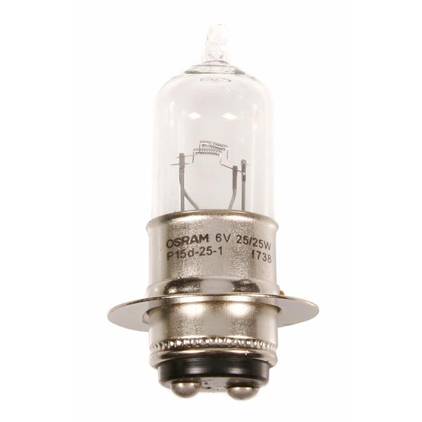 Birne 6V/25W/25W, Sockel: P15d fuer Art.-Nr. 57279000/14505000 fuer Art.-Nr. 57279000/14505000