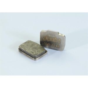 Bremsbelaege POLINI fuer Bremszange POLINI, vorne, Semi Metal fuer Vespa ET2/ET4/LX/LXV/S 50-150ccm fuer Vespa ET2/ET4/LX/LXV/S 50-150ccm