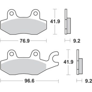 Bremsbelaege RMS S23