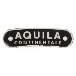 Emblem "Aquila Continentale" Sitzbank/Schwingsattel
