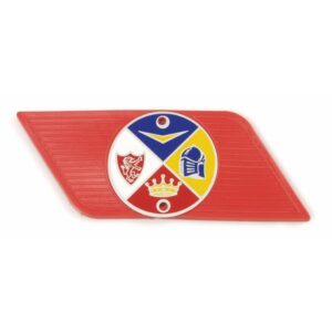 Emblem "CUPPINI" fuer Doppelrohr, Sturzbuegel