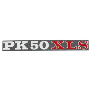 Schriftzug "PK50XLS"Seitenhaube7,5cm Lochabstand, runde Pins