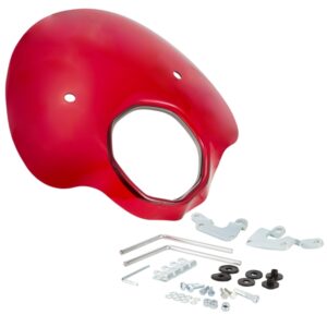 Flyscreen CUPPINI Bubble fuer Lambretta 125 LIS/150 LIS/SX/175 TV3Â°/200 TV/SX/Jet fuer Lambretta 125 LIS/150 LIS/SX/175 TV3Â°/200 TV/SX/Jet