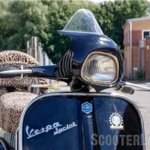 Flyscreen SLUK Fireball Trapezium fuer Vespa 125 GT/150 GL/Sprint/180 SS fuer Vespa 125 GT/150 GL/Sprint/180 SS