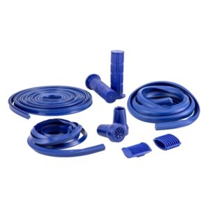 Gummi Kit fuer Vespa P80-150X/P150S/P200E/PX80-200E/Lusso/'98/MY/'11/T5/Cosa fuer Vespa P80-150X/P150S/P200E/PX80-200E/Lusso/'98/MY/'11/T5/Cosa