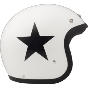 Helm DMD Vintage Star White Jethelm Jethelm