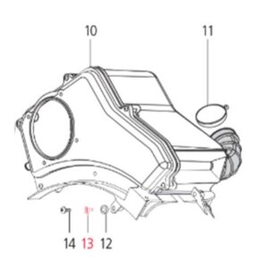 Huelse LML fuer LML Star 125-200 4T/Star Deluxe 125-150 4S/Speedy fuer LML Star 125-200 4T/Star Deluxe 125-150 4S/Speedy