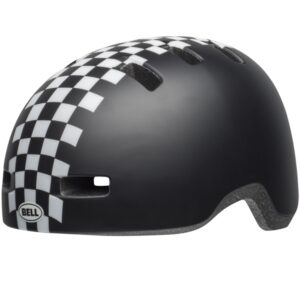 Kinderhelm BELL LIL RIPPER mat black/white checkers 21 Fahrradhelm Fahrradhelm