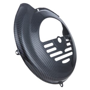 Luefterradabdeckung CARBONE Look fuer Vespa 50-125/PV/ET3/PK/S/XL/XL2/ETS fuer Vespa 50-125/PV/ET3/PK/S/XL/XL2/ETS
