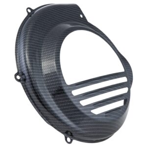 Luefterradabdeckung CARBONE fuer Vespa PX80-200/PE Lusso ohne E-Start fuer Vespa PX80-200/PE Lusso ohne E-Start