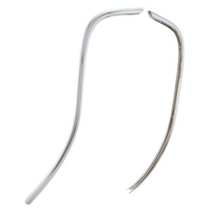 Monoschlitzrohr CUPPINI Beinschild fuer Lambretta 125 LI 3°/LIS/150 LI3°/LIS/SX/175 TV 3°/200 TV/SX fuer Lambretta 125 LI 3°/LIS/150 LI3°/LIS/SX/175 TV 3°/200 TV/SX