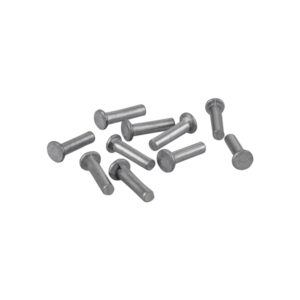 Nietensatz Schriftzug "Vespa" 1,5x9 mm fuer MotoVespa fuer MotoVespa