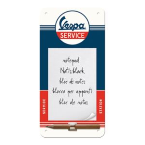 Notizblock Vespa Service