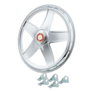 Radkappe "Ferrarina 50er Jahre" fuer offene 10" Felge fuer Vespa 50-125/PV/ET3/PK/S/XL/XL2/125 GT-TS/150 GL/GS VS5T/Sprint/V/T4/Rally/PX/PE/Lusso/T5/LML Star/DLX/Deluxe 2T/4T fuer Vespa 50-125/PV/ET3/PK/S/XL/XL2/125 GT-TS/150 GL/GS VS5T/Sprint/V/T4/Rally/PX/PE/Lusso/T5/LML Star/DLX/Deluxe 2T/4T