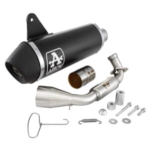 Rennauspuff ARROW Urban mit Katalysator fuer Vespa GTS/GTS Super/GTV 300ccm HPE (`20-) Euro5 fuer Vespa GTS/GTS Super/GTV 300ccm HPE (`20-) Euro5