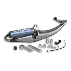Rennauspuff MALOSSI Flip fuer KYMCO 50 Agility R16/Dink/People/Super9/Top Boy/Cobra 50ccm 2T fuer KYMCO 50 Agility R16/Dink/People/Super9/Top Boy/Cobra 50ccm 2T