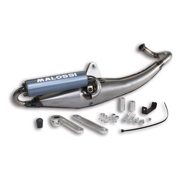 Rennauspuff MALOSSI Flip fuer KYMCO 50 Agility R16/Dink/People/Super9/Top Boy/Cobra 50ccm 2T fuer KYMCO 50 Agility R16/Dink/People/Super9/Top Boy/Cobra 50ccm 2T