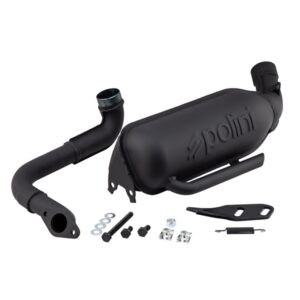 Rennauspuff POLINI Original fuer Vespa PK50/S/SS/XL/XL2/XLS/HP/FL/N/Rush fuer Vespa PK50/S/SS/XL/XL2/XLS/HP/FL/N/Rush