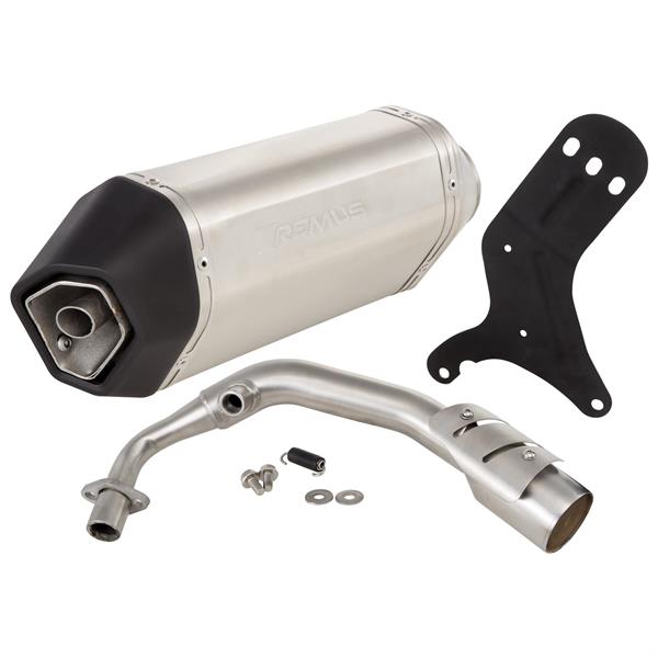 Rennauspuff REMUS Komplettanlage fuer Vespa Primavera/Sprint 3V iGet 125-150ccm ('16-) Euro4 fuer Vespa Primavera/Sprint 3V iGet 125-150ccm ('16-) Euro4