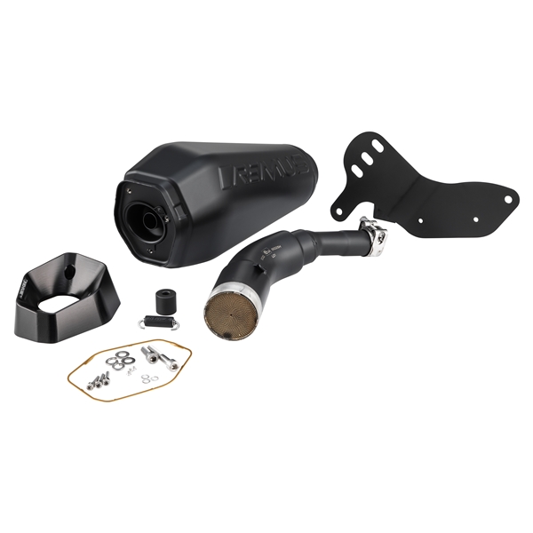 Rennauspuff REMUS RS 2.0 fuer Vespa GTS/GTS Super/GTV 300ccm (`16-`20) Euro4 fuer Vespa GTS/GTS Super/GTV 300ccm (`16-`20) Euro4
