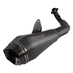 Rennauspuff REMUS RS Black Edition fuer Vespa GTS/GTS Super/GTV 300ccm HPE (`20-) Euro5 fuer Vespa GTS/GTS Super/GTV 300ccm HPE (`20-) Euro5