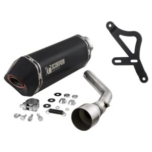Rennauspuff SCORPION "Red Power" fuer Vespa GTS/GTS Super/GTV 300ccm HPE (`19-`20) Euro4 fuer Vespa GTS/GTS Super/GTV 300ccm HPE (`19-`20) Euro4