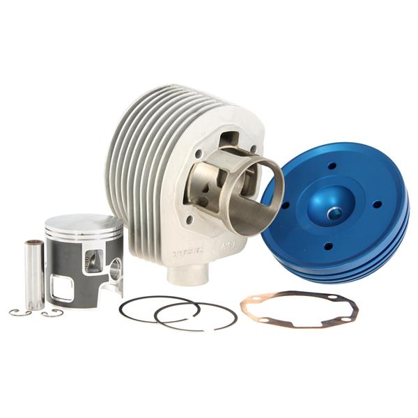 Rennzylinder PARMAKIT TSV Puffo 177 ccm fuer Vespa 125 GTR 2°/TS/150 Sprint 2°/V/Super 2°/PX125-150/PE/Lusso/Cosa fuer Vespa 125 GTR 2°/TS/150 Sprint 2°/V/Super 2°/PX125-150/PE/Lusso/Cosa