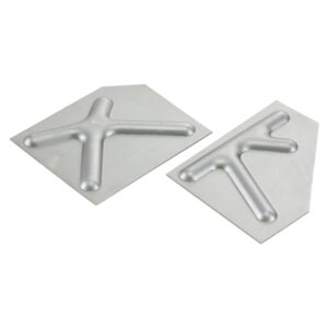 Reparaturblech Verstaerkung hinten "X" und "K", links & rechts fuer Vespa 50-125/PV/ET3 fuer Vespa 50-125/PV/ET3
