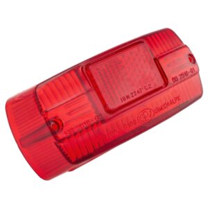 Ruecklichtglas fuer Lambretta 125 LI 3Â°/LIS/150 LI3Â°/LIS/SX/175 TV 3Â°/200 TV/SX fuer Lambretta 125 LI 3Â°/LIS/150 LI3Â°/LIS/SX/175 TV 3Â°/200 TV/SX