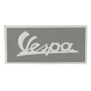 Schablone Schriftzug "Vespa" Beinschild vorne fuer Vespa 125 U VU1T fuer Vespa 125 U VU1T